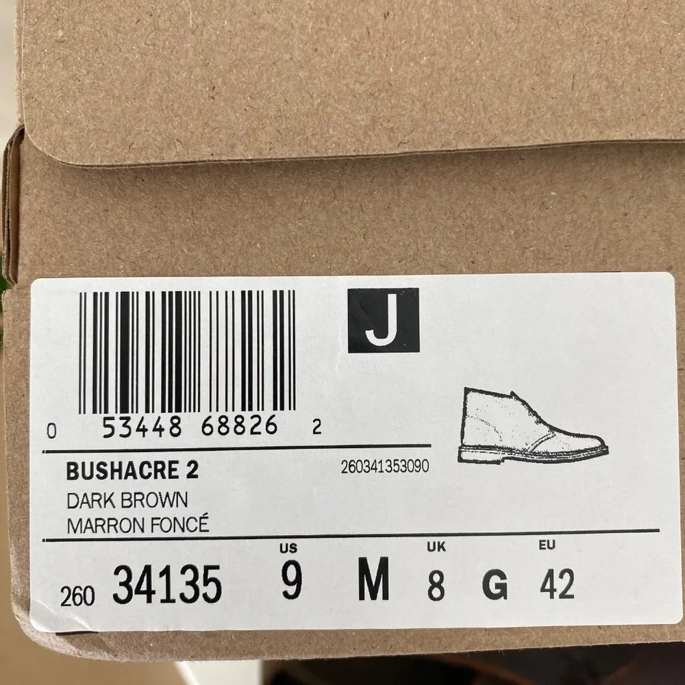 Clarks new box