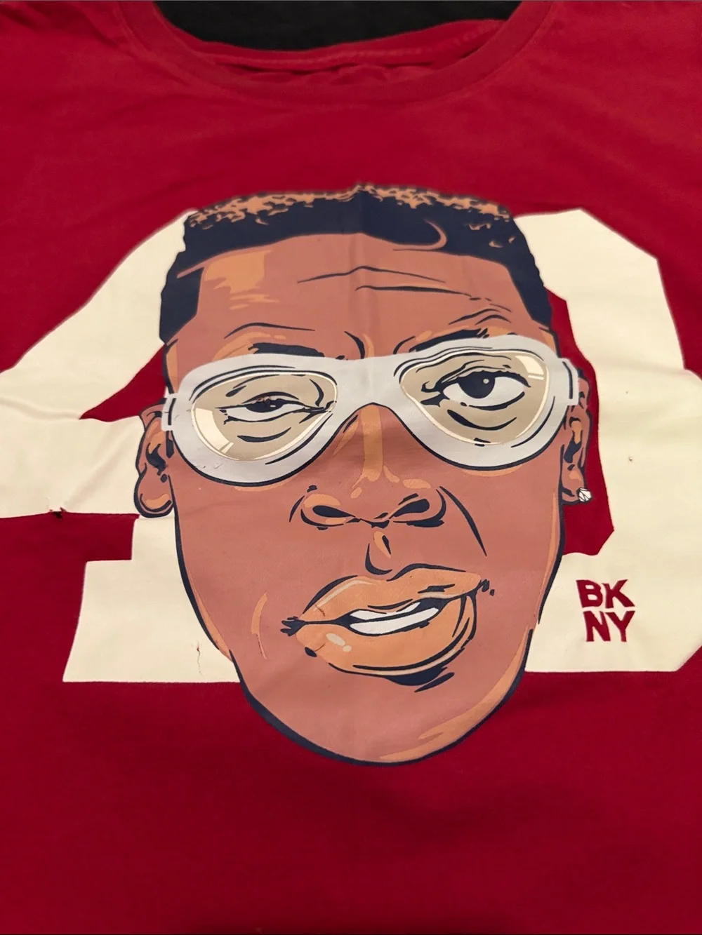 Jordan red tee