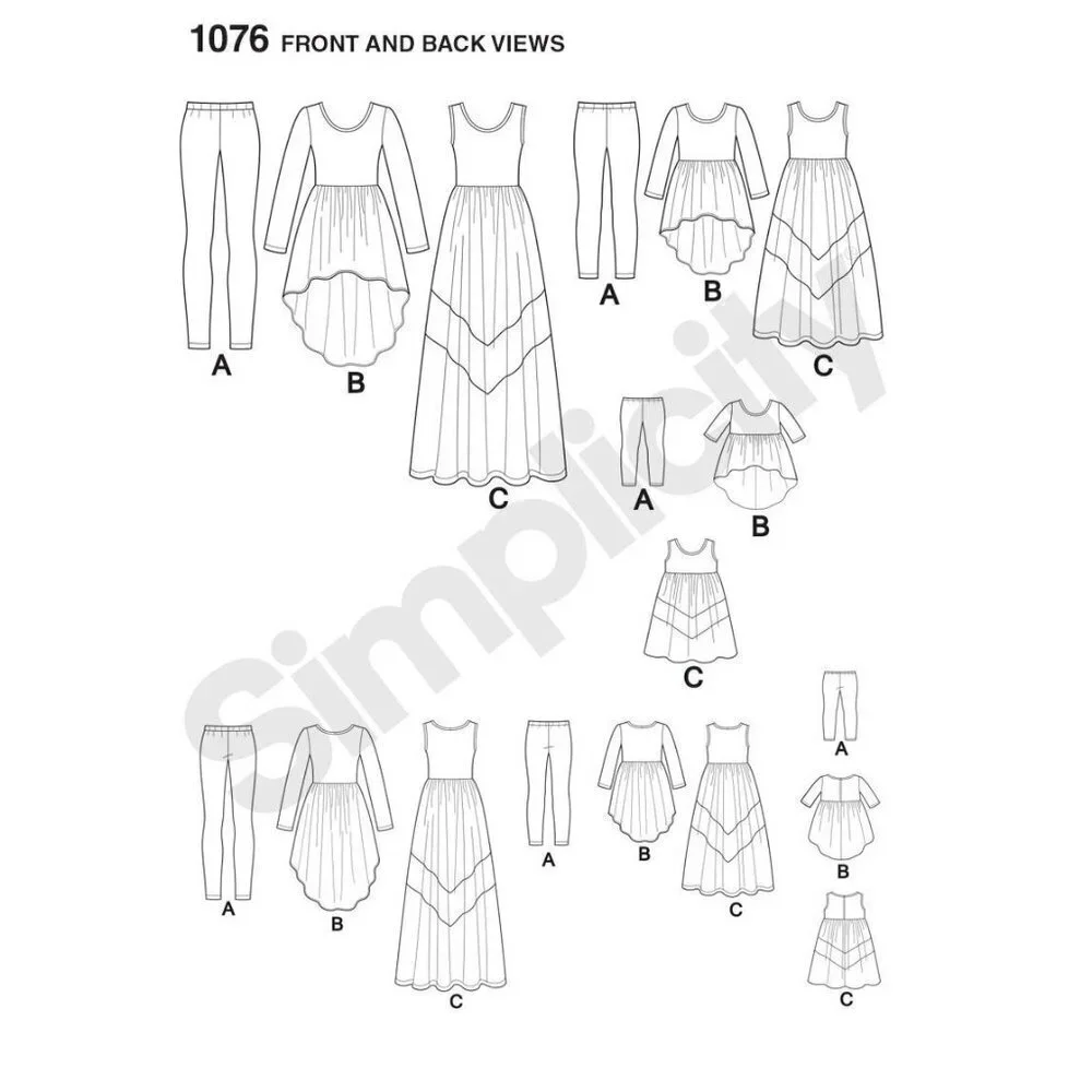 Simplicity sewing pattern