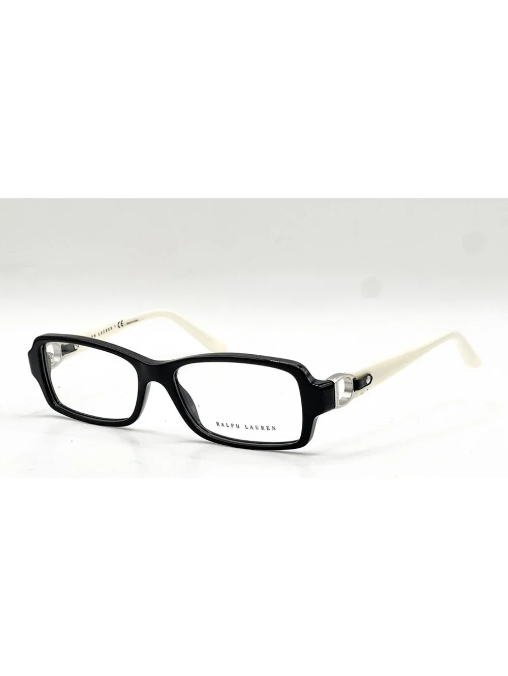 Ralph Lauren RA 6107Q 5001 Black Full Rim Authentic Eyeglass Frames 55-16-140