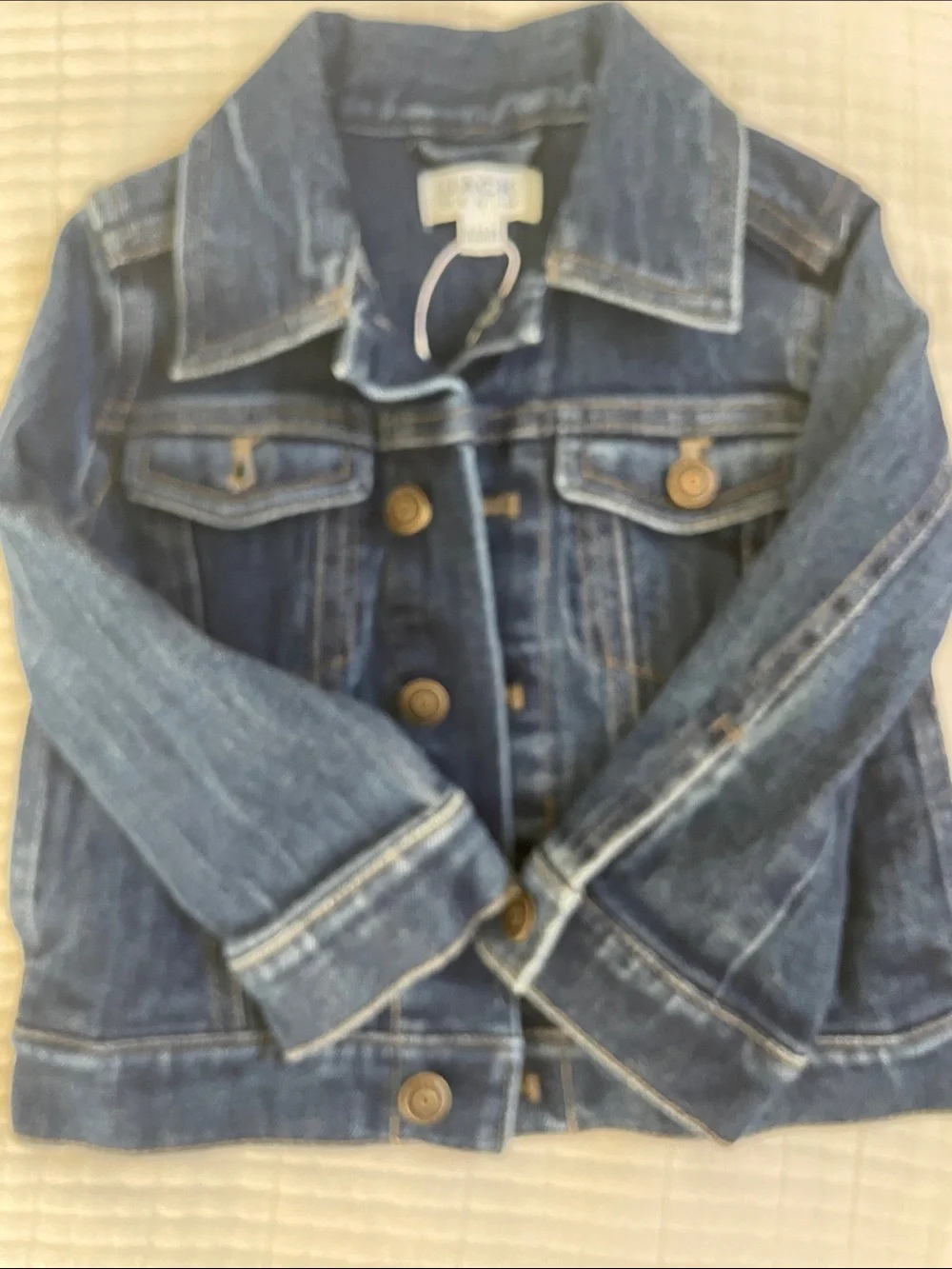 Janie and Jack metal denim layer