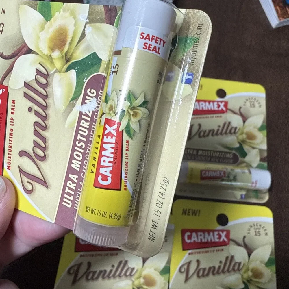 Carmex slightly moisturizing them