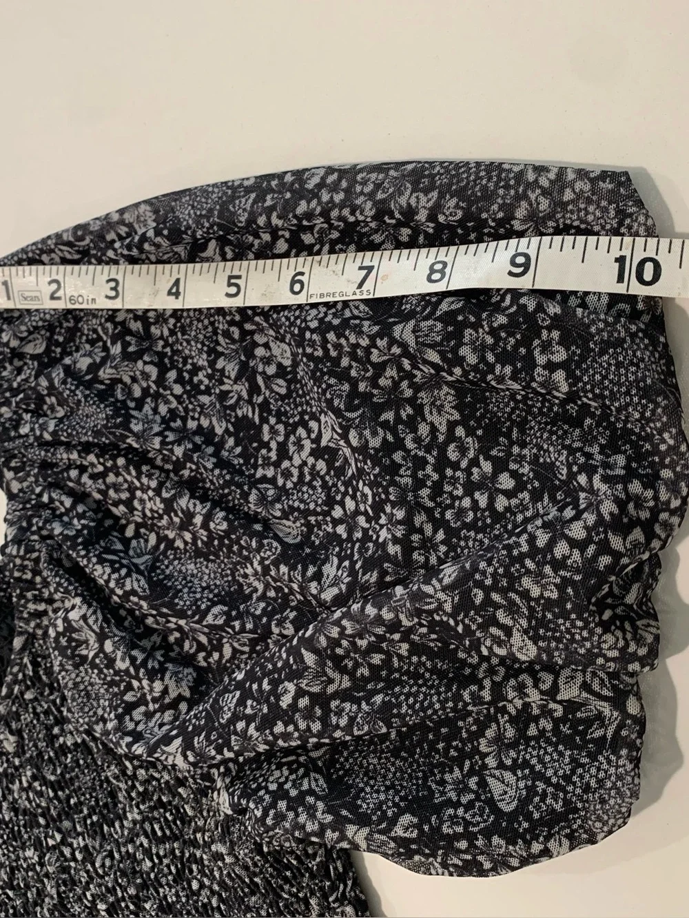Anthropologie smocked bodice