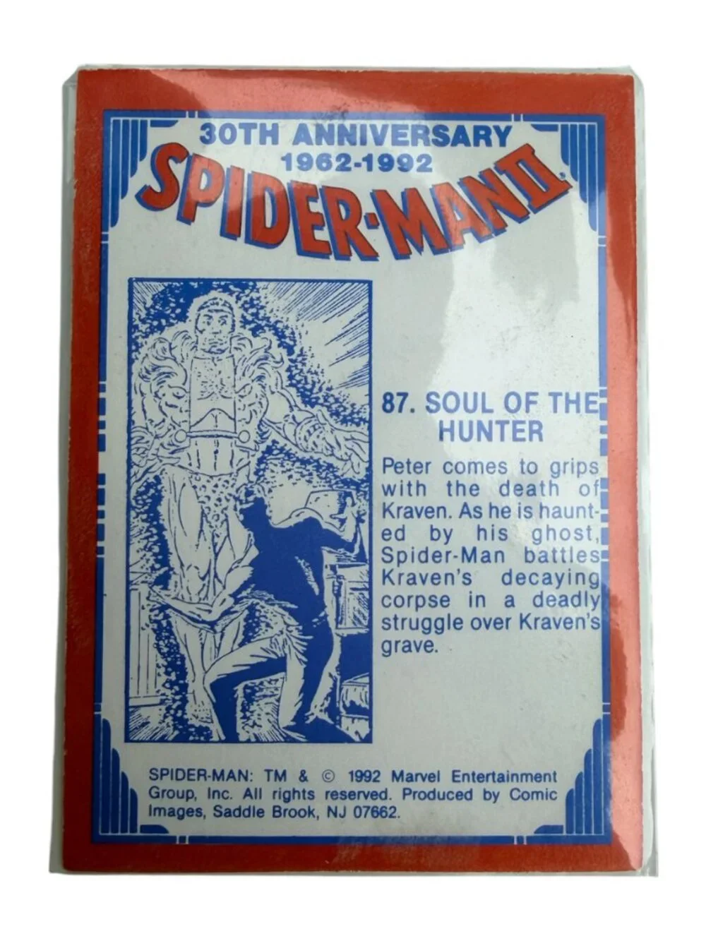 Vintage 1992 Marvel Spider-Man 30th Anniversary Trading Cards 🕷️
