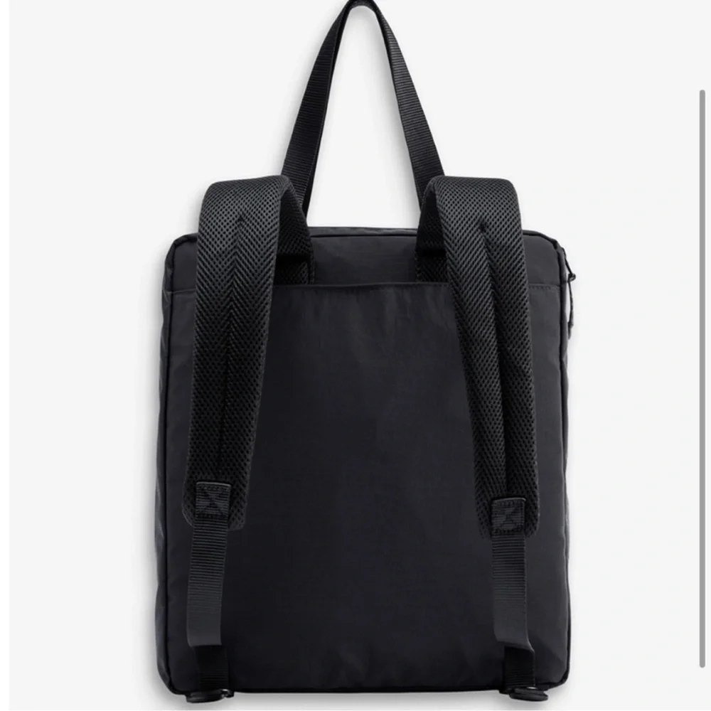 Fabletics The Commuter BackPack black, zippered pockets, adjust. straps, NWT