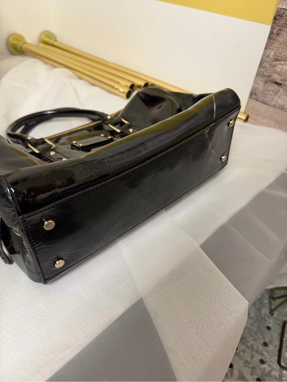 kate spade glossy patent