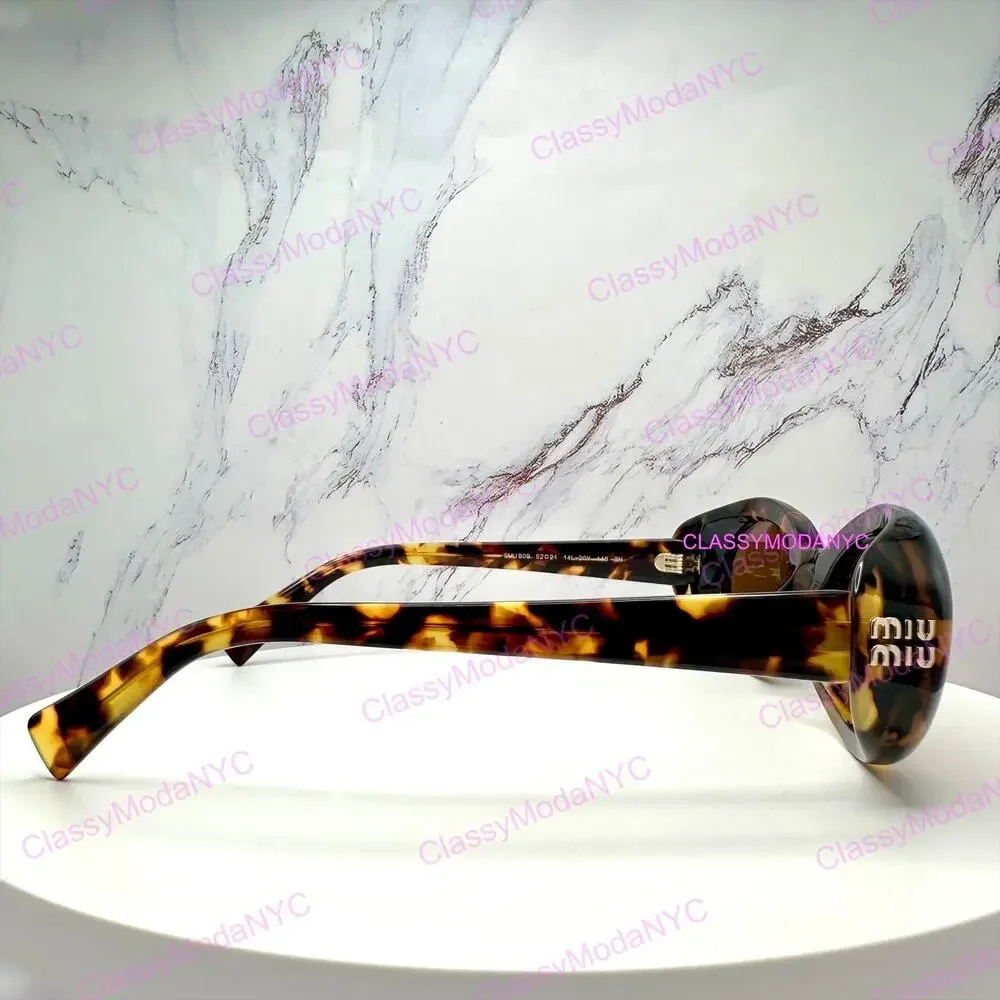 Miu Miu temple miu brown