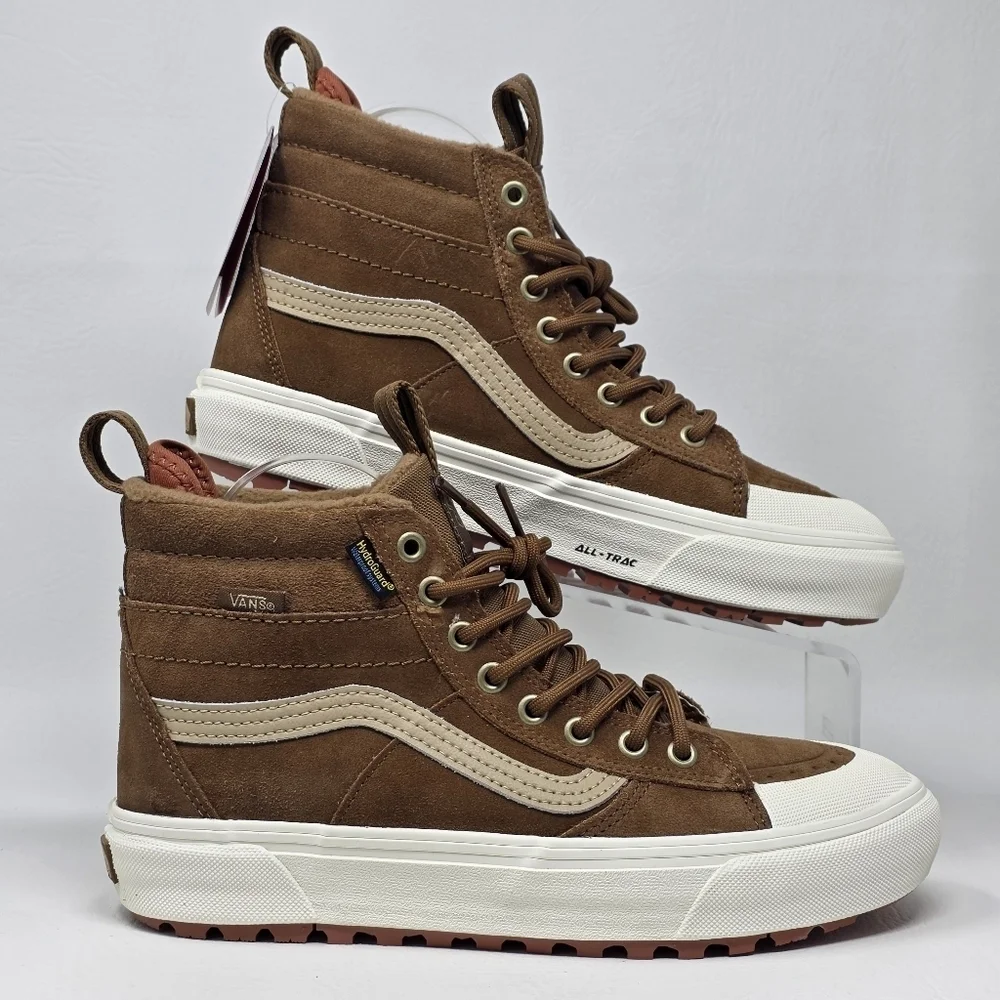 Vans MTE Sk8-hi Top Insulated Waterproof All-Trac Boots Men Size 7 Women 8.5 New