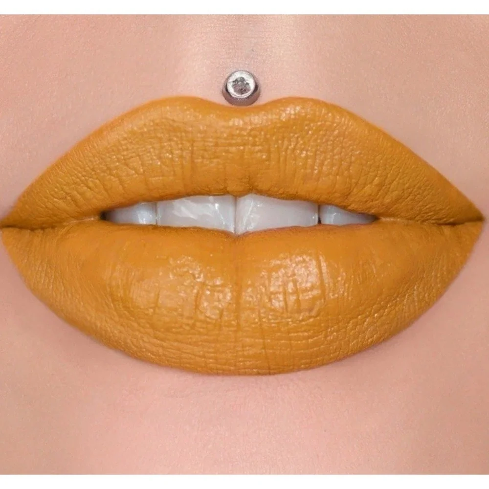 JEFFREE STAR Velvet Trap  Lipstick Shade in  Extending The Olive Branch