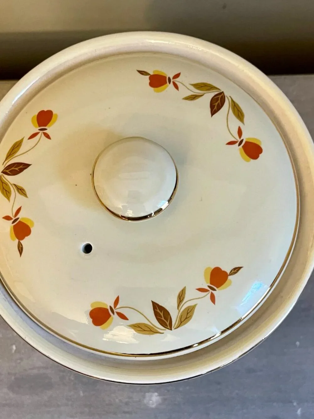 Vintage Hall’s Jewel Tea Autumn Leaf 