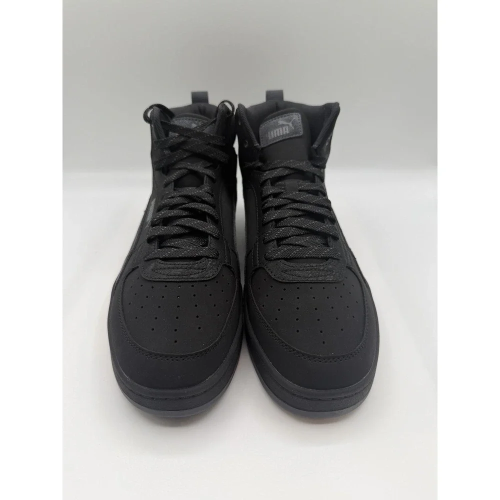 Puma Caven 2.0 Mid Buck Mix Sneaker, Men's 8.5, EU 41, Black Gray,#399020-01