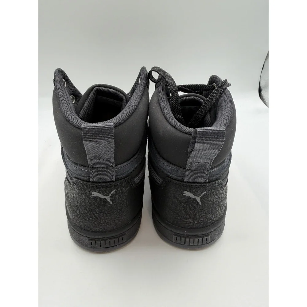 Puma Caven 2.0 Mid Buck Mix Sneaker, Men's 8.5, EU 41, Black Gray,#399020-01