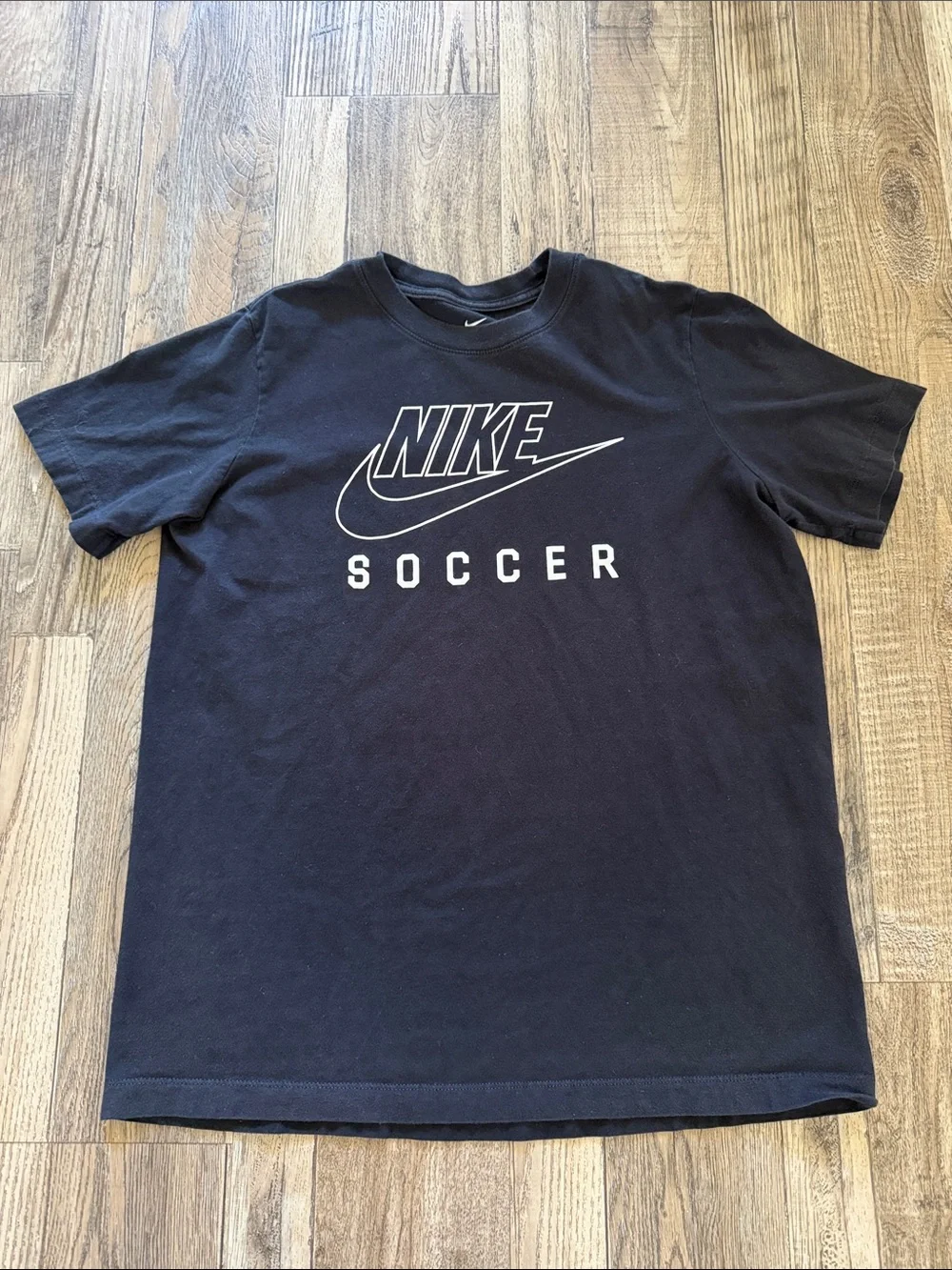Nike Black Soccer Logo Tee