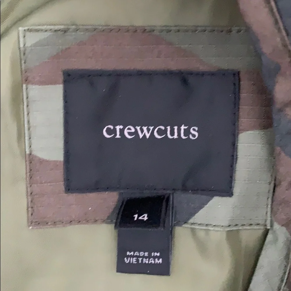 Crewcuts army vest