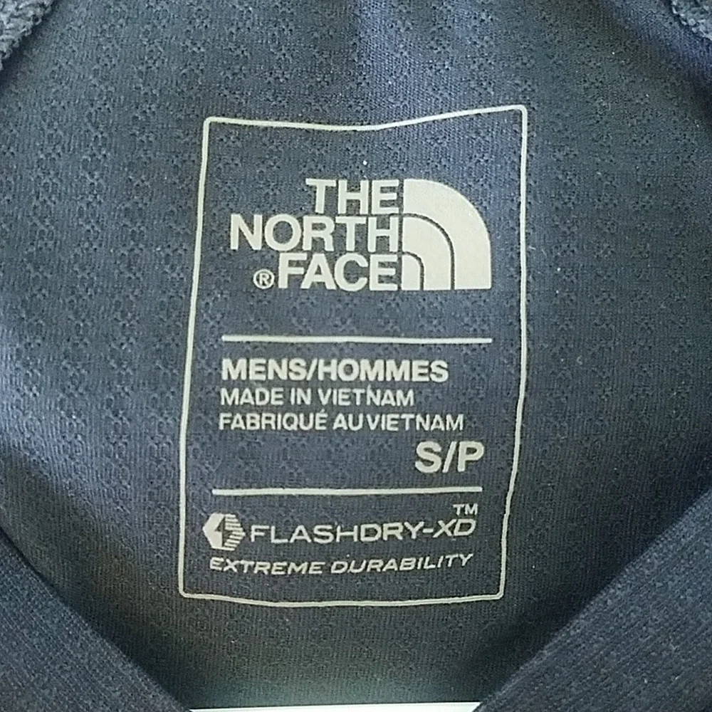 The North Face Men's Kilowatt Short Sleeve Technical Tee Shirt Dark Blue