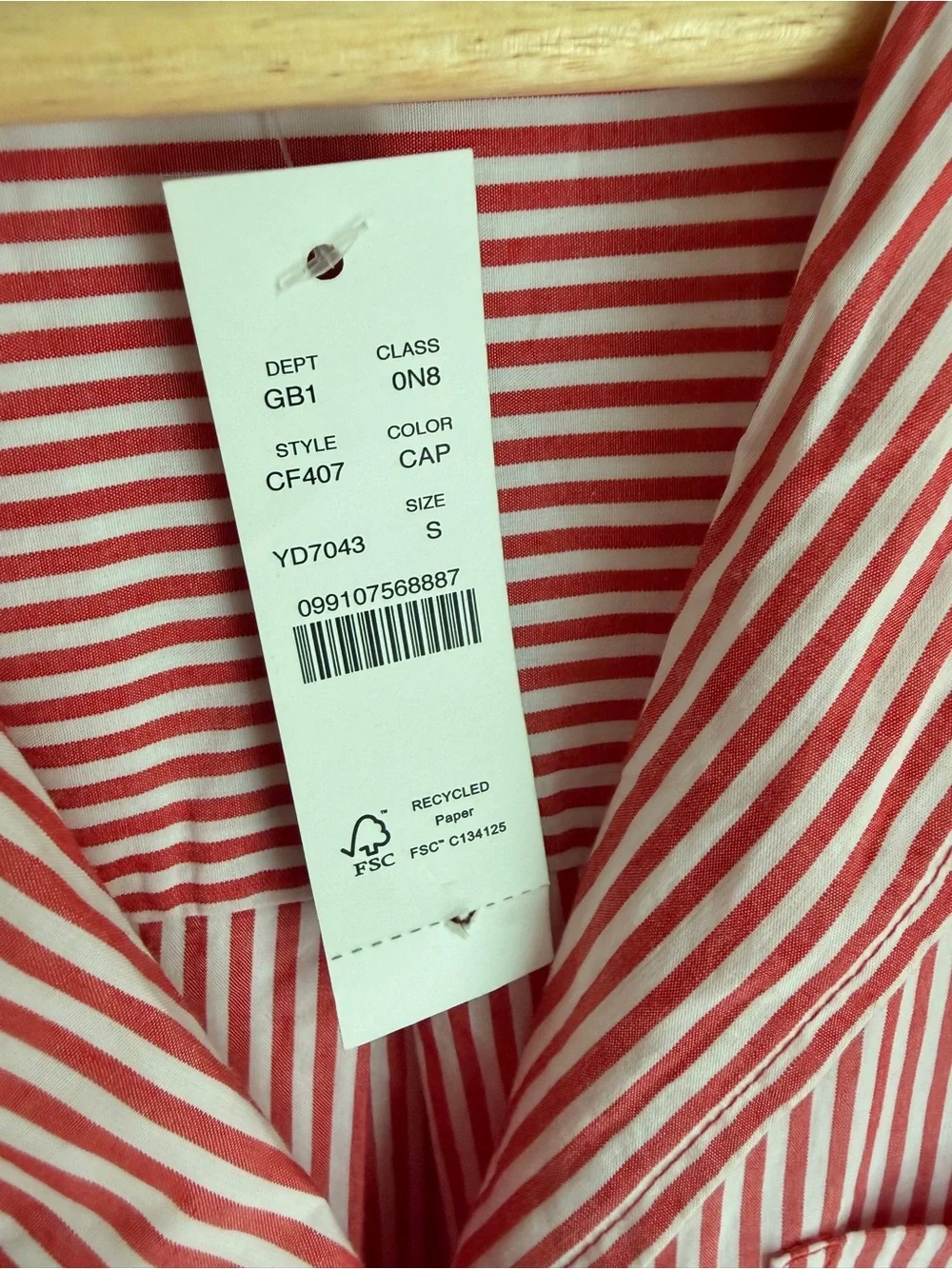 J. Crew lightweight up