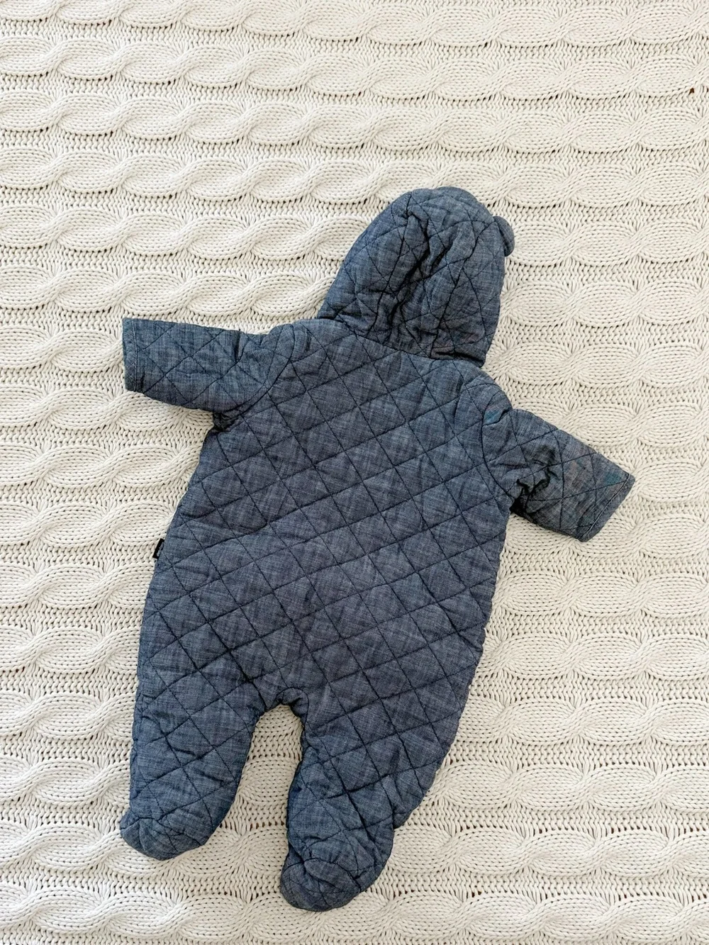 GAP quilted hooded