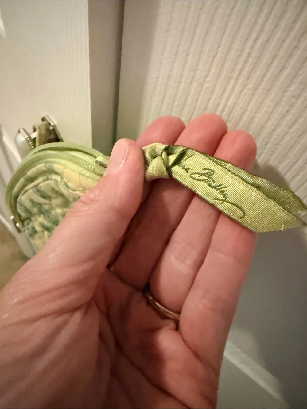 Vera Bradley compact wristlet