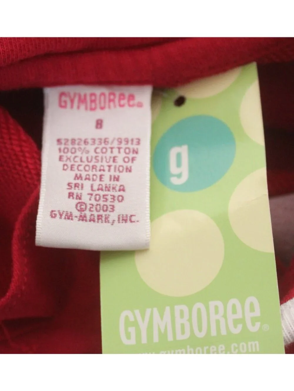 Gymboree 2003 whale