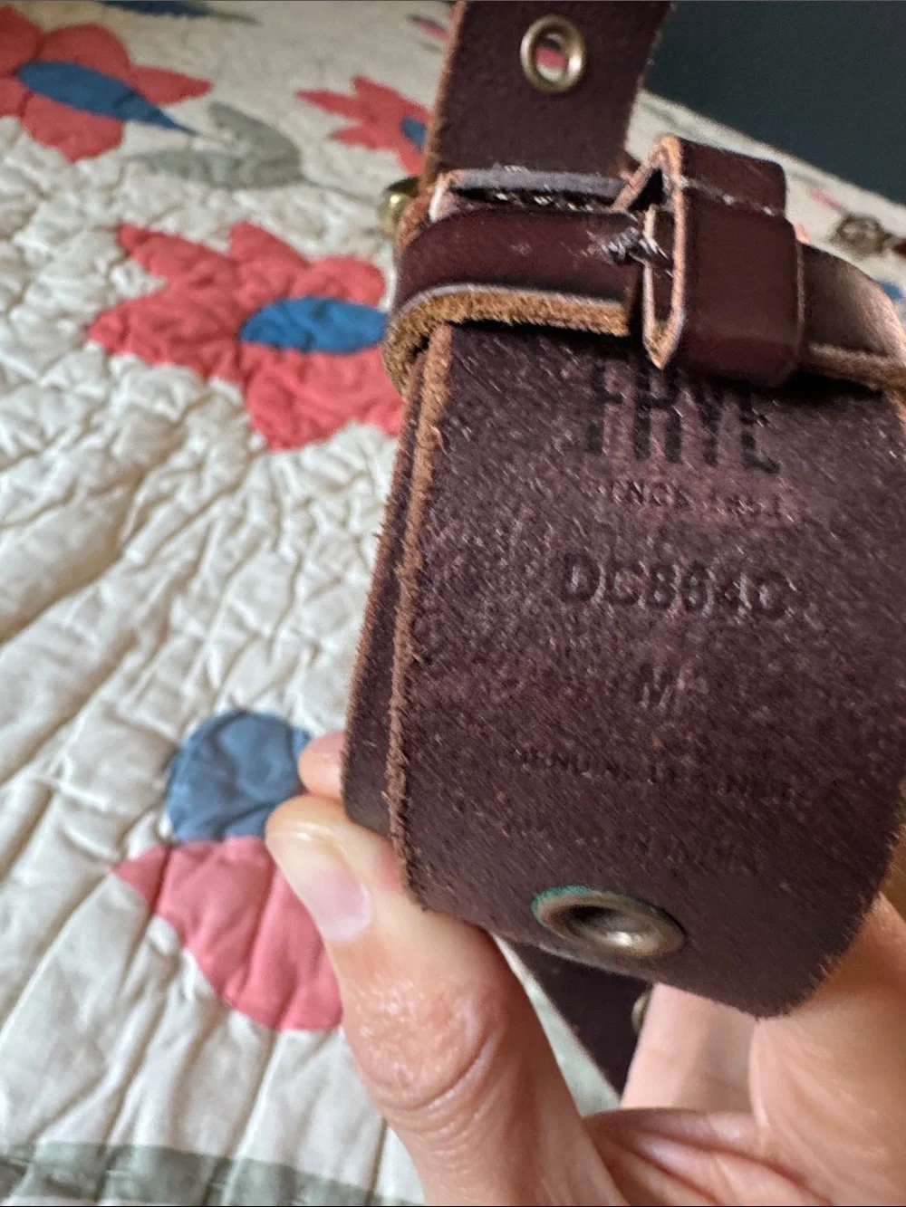 Frye good belt