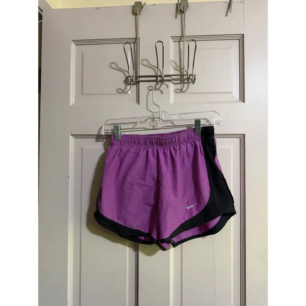 Women’s Nike Dri-Fit Nike Athletic Lined Shorts Purple Size Small