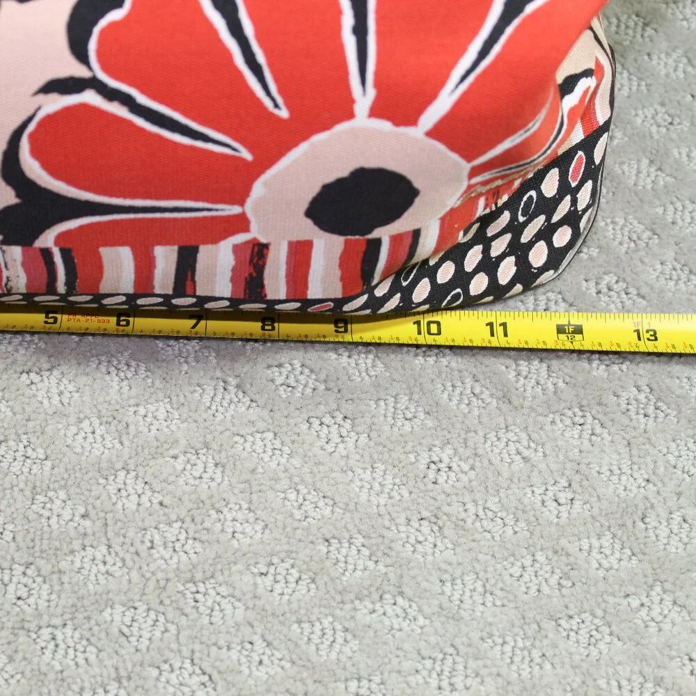 Coach canvas red