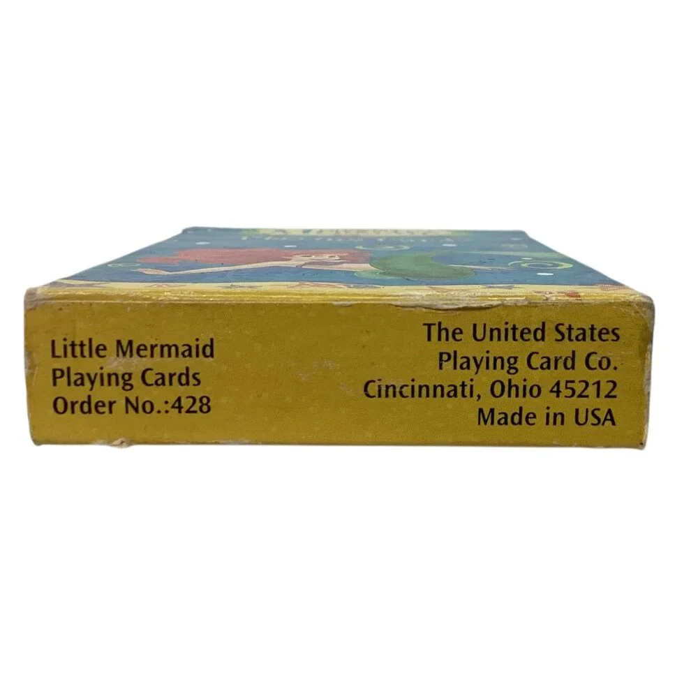 Disneys The Little Mermaid‎ Ariel Playing Cards By U.S. Playing Card Co. NOB