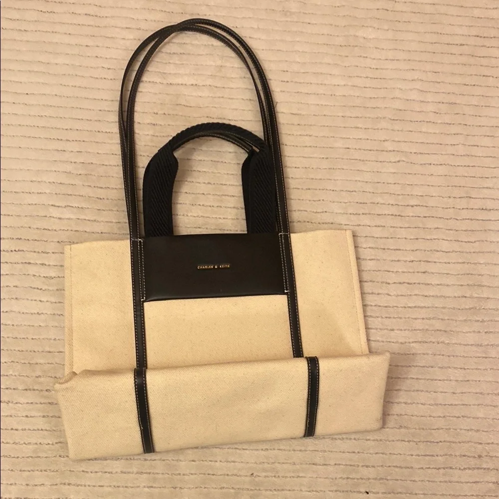 Charles & Keith trim canvas
