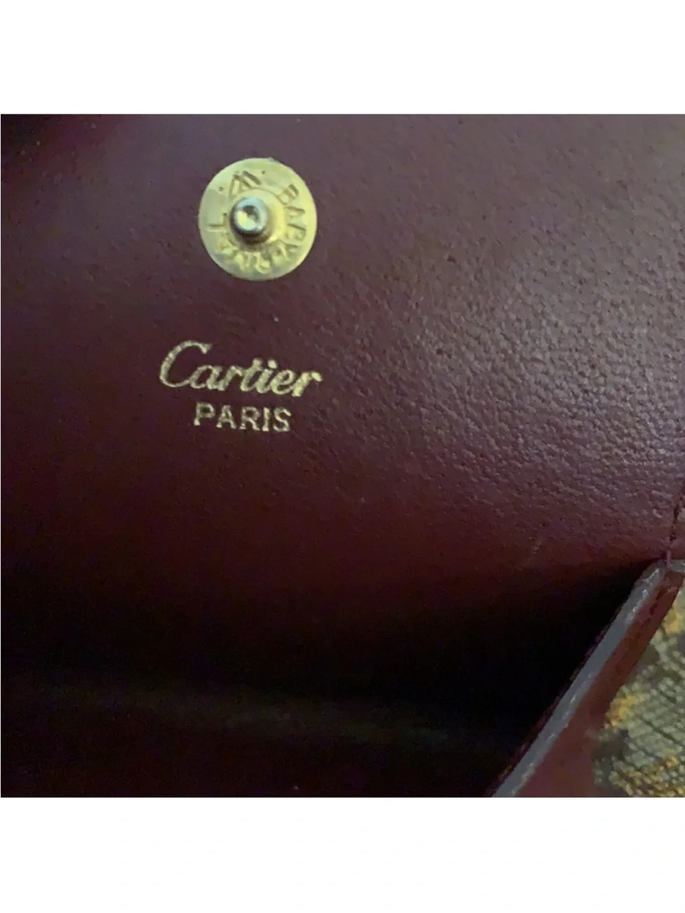 Cartier gold corner