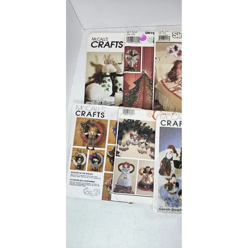 McCalls and Simplicity Home large vintage