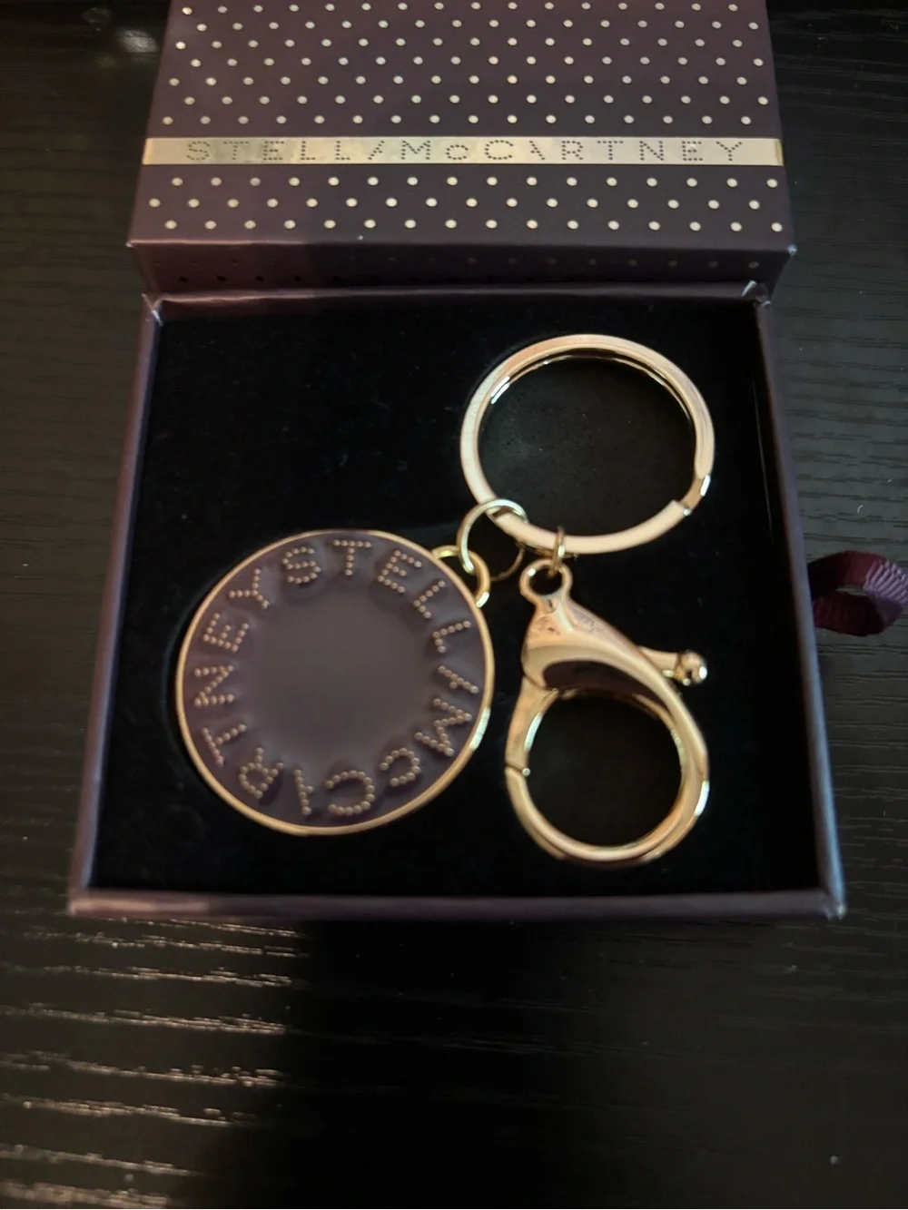 Stella McCartney dot clasp dimensions
