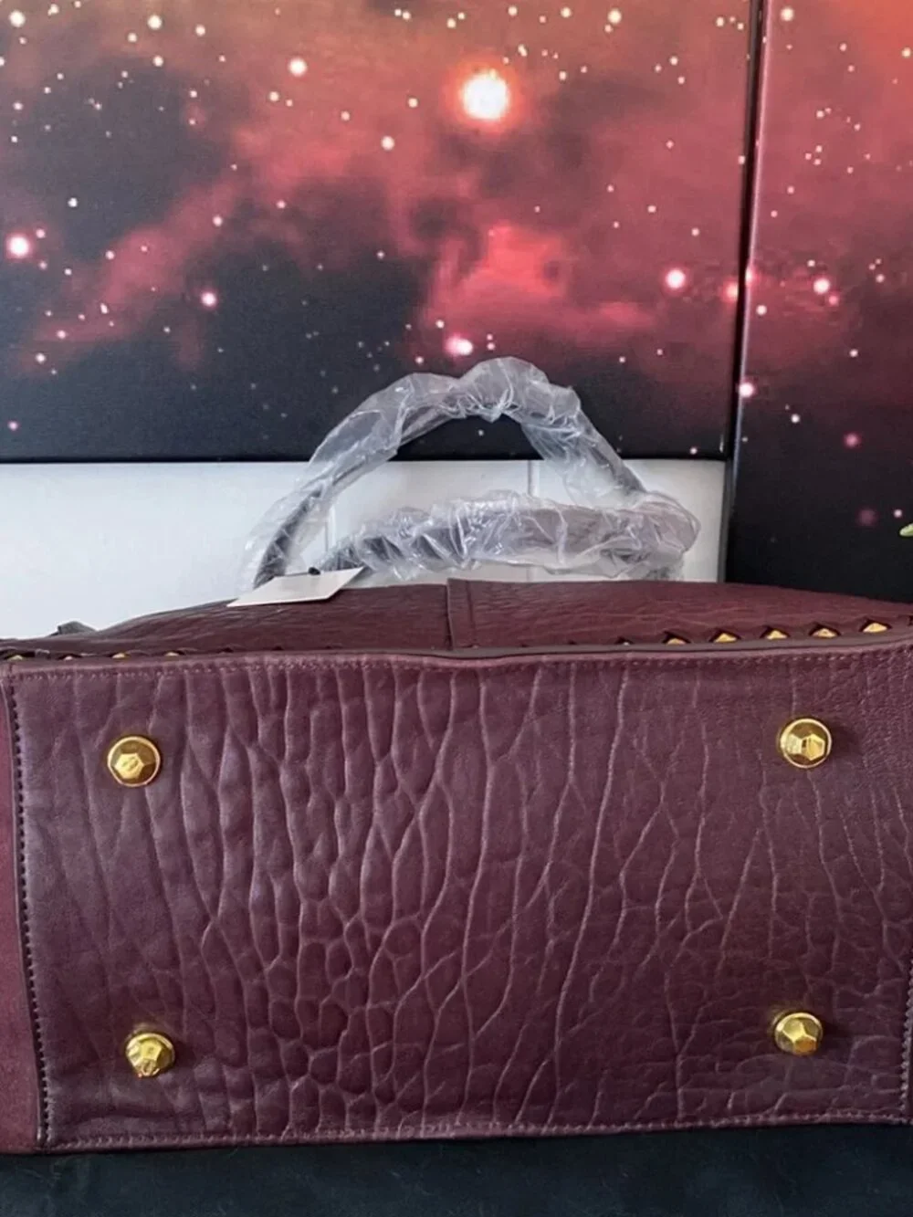 orYANY leather satchel