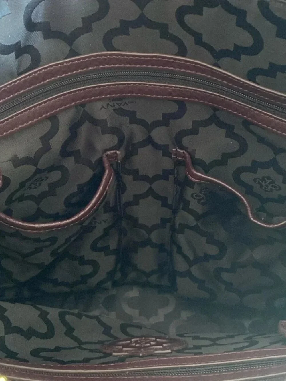 orYANY leather satchel