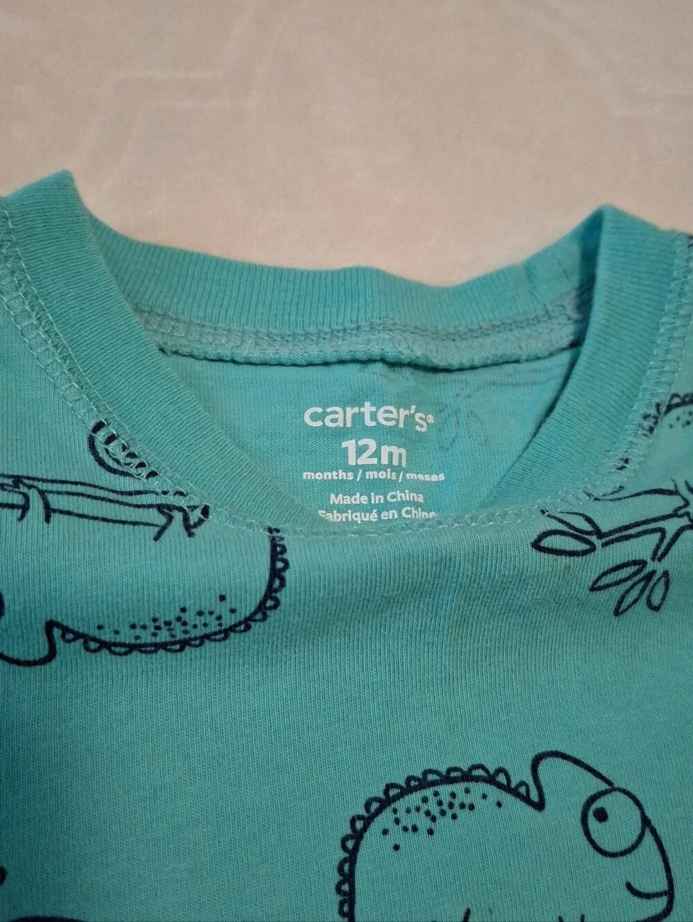 Carters navy mouse