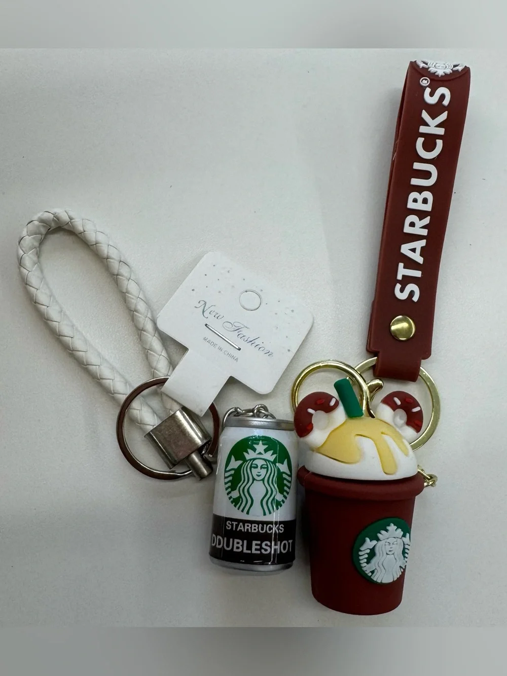 Starbucks Set of (2) key chains