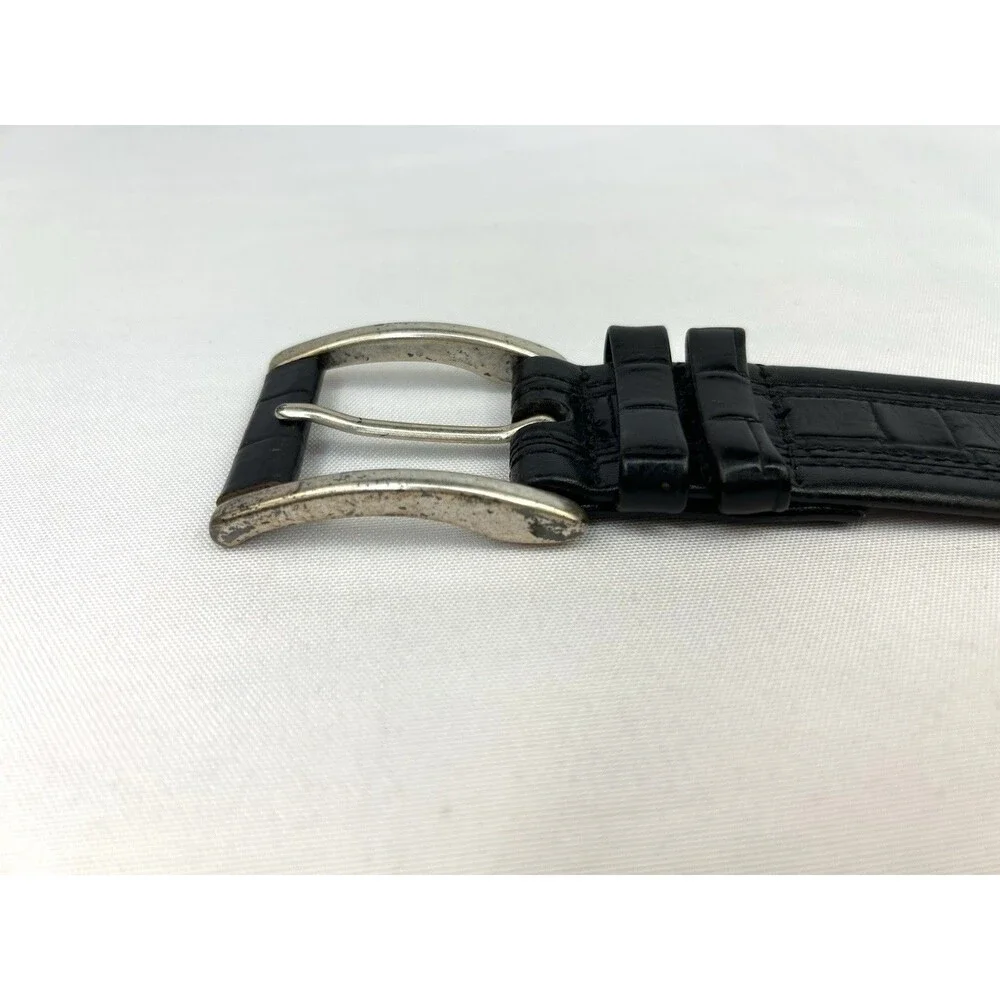 Footjoy Black Genuine Leather Golf Belt - Men's Size 34