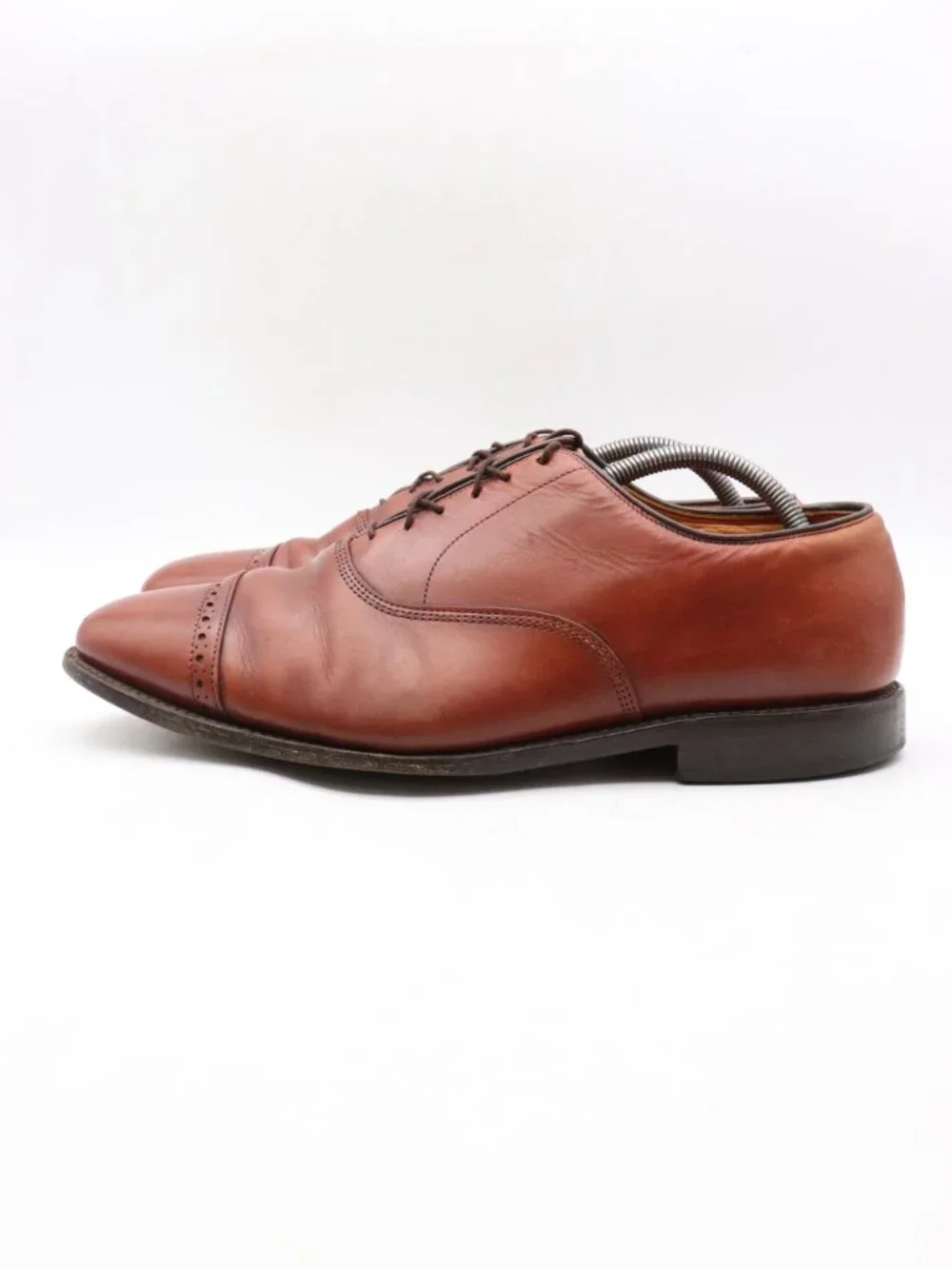 Allen Edmonds Byron Shoes Men's Size 10 EEE Brown Leather Dress Oxford USA