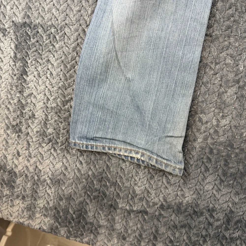 Levis 511 Jeans Mens 33x30 Blue Denim Straight Faded Light Wash Stretch Workwear