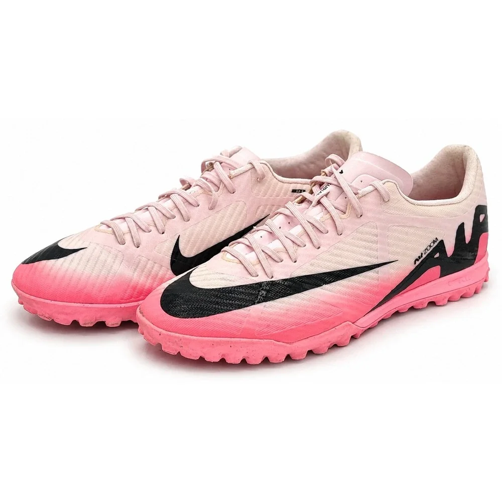 Nike Zoom Mercurial Vapor 15 Academy TF Men 9.5 Pink Foam Turf Soccer DJ5635-601
