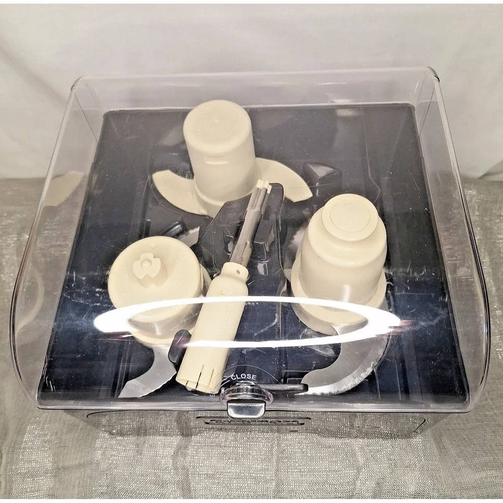 Cuisinart FP-16 FP-14 Elite Food Processor Blades Set Blade and Storage Case