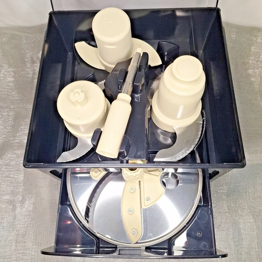 Cuisinart FP-16 FP-14 Elite Food Processor Blades Set Blade and Storage Case