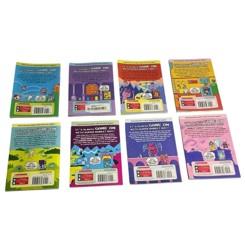 Press Start!  Paparback book set Books set 8 Thomas Flintham Scholastic Graphic