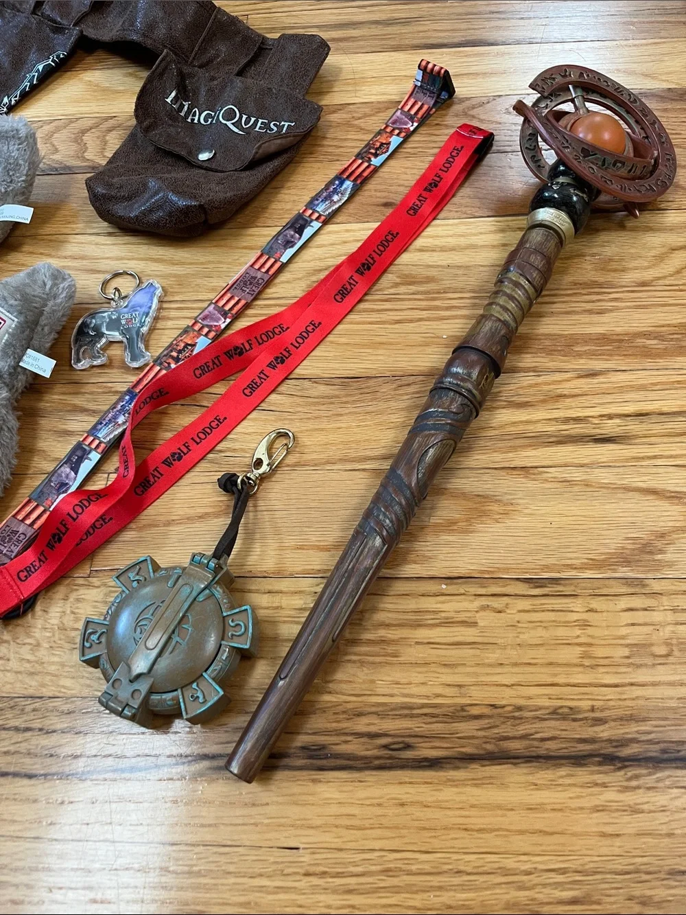 Great Wolf Lodge brown wand