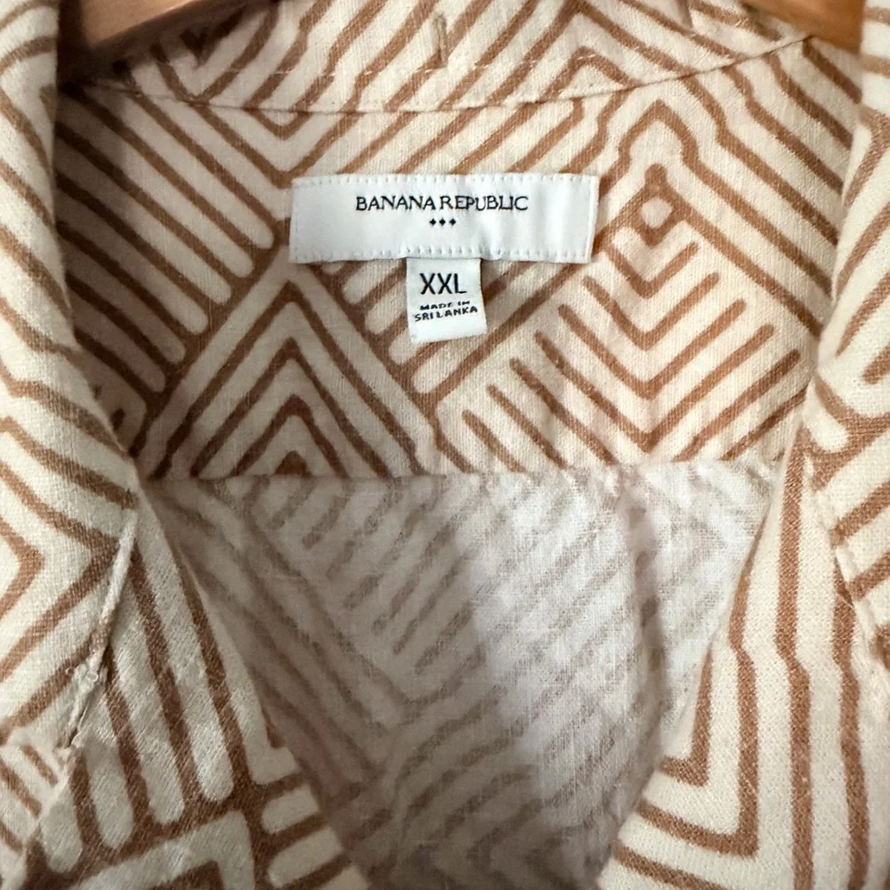 Banana Republic info wear linen