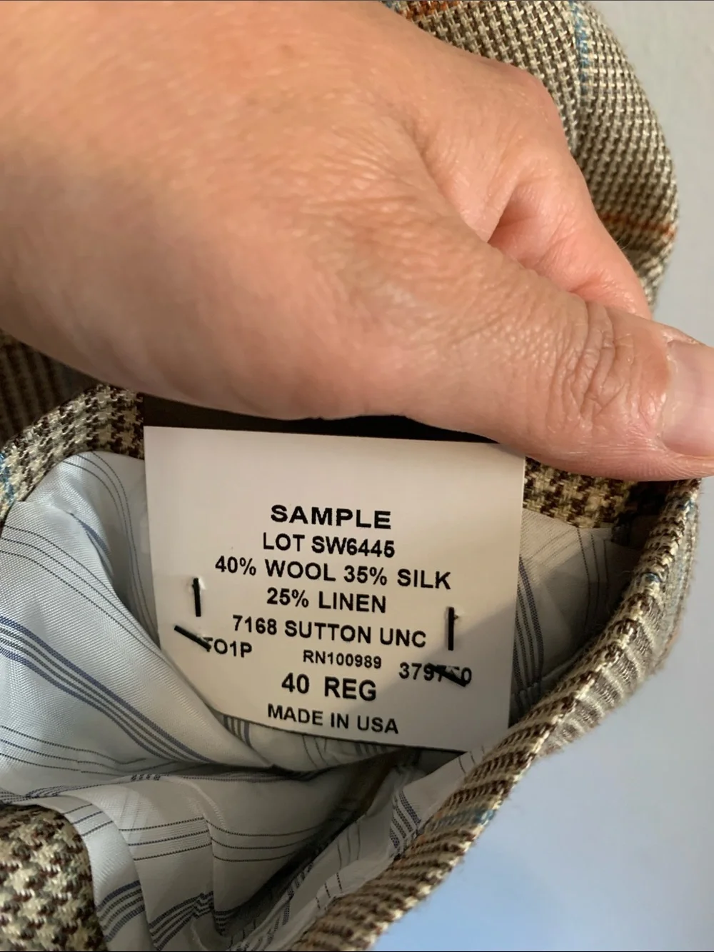 Southwick tailored men