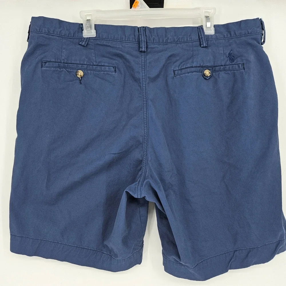 Polo‎ Ralph Lauren Shorts Mens 40 Chino Classic Casual Summer Golf Blue