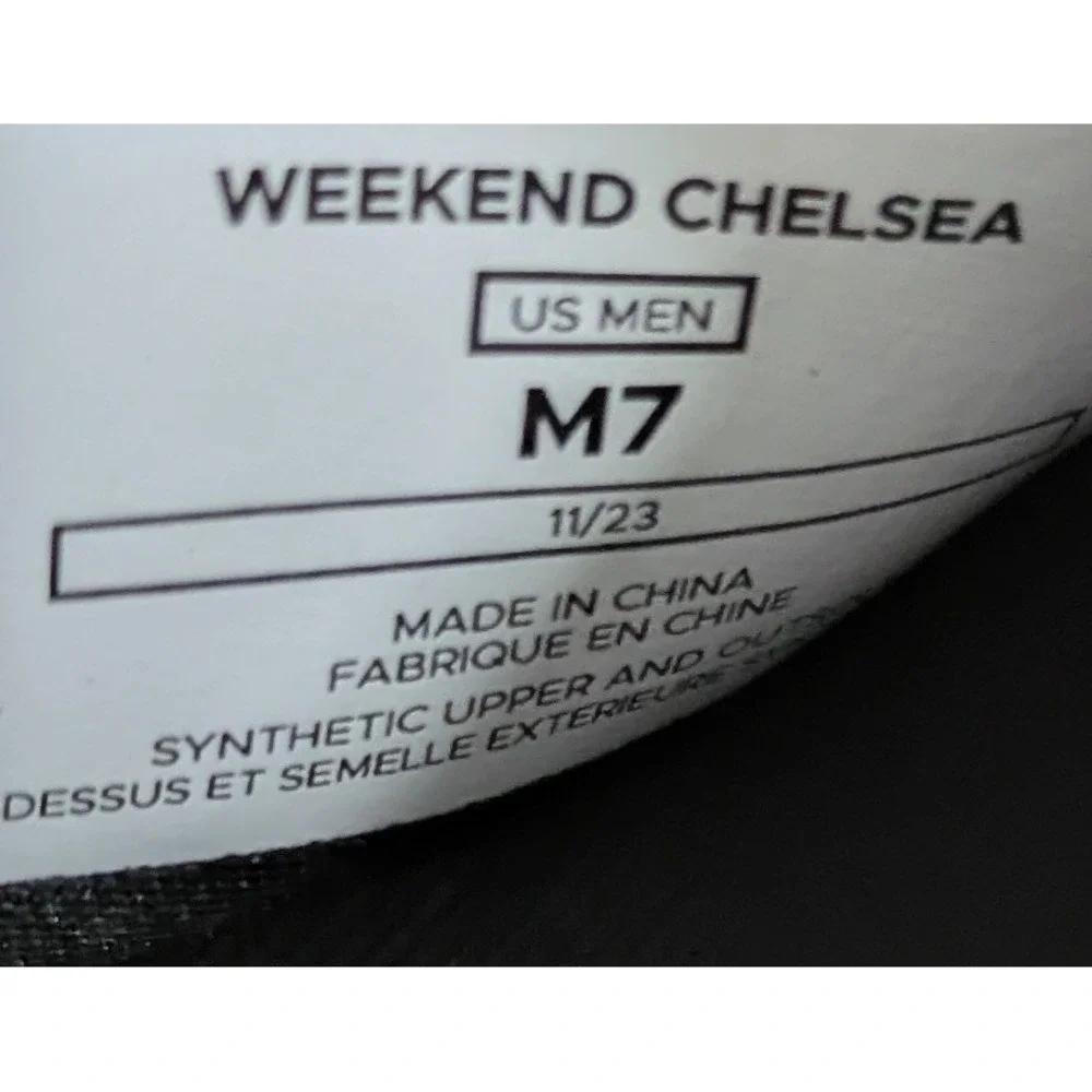 Vessi mens weekend