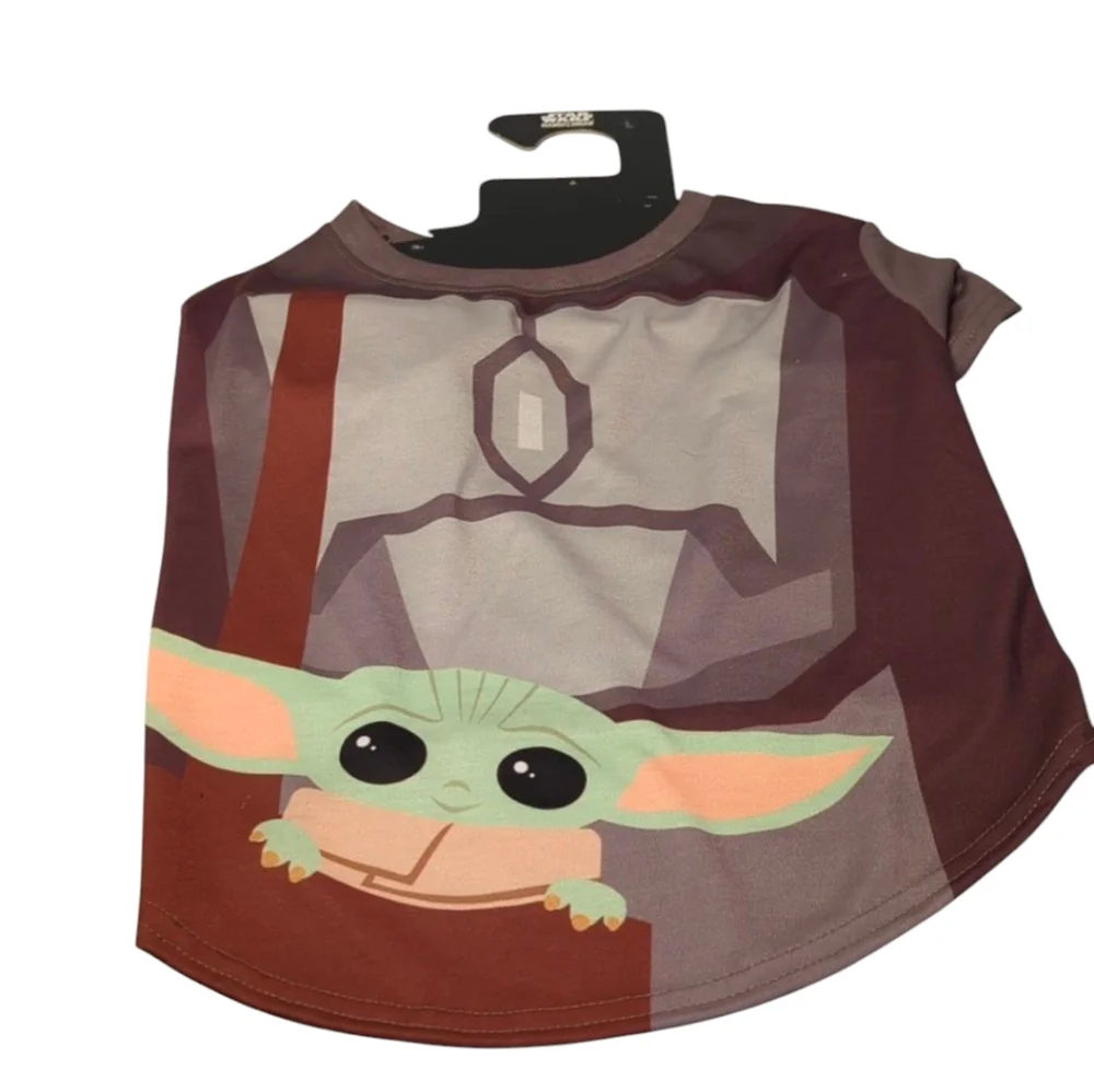 Star Wars Mandalorian Pet Tee Shirt Cat Dog