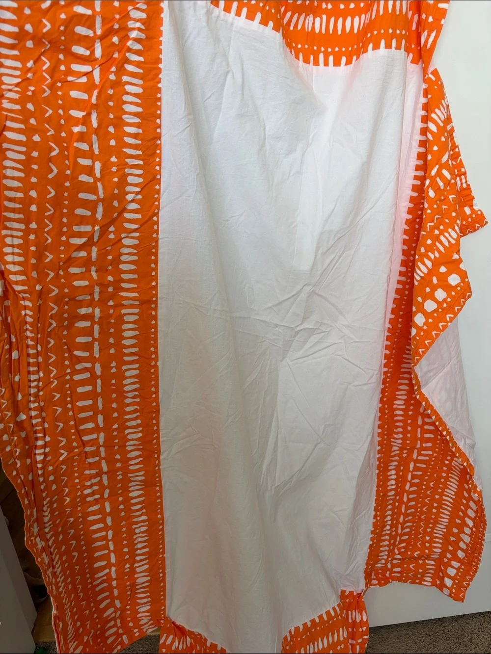 Crate&Barrel bright orange