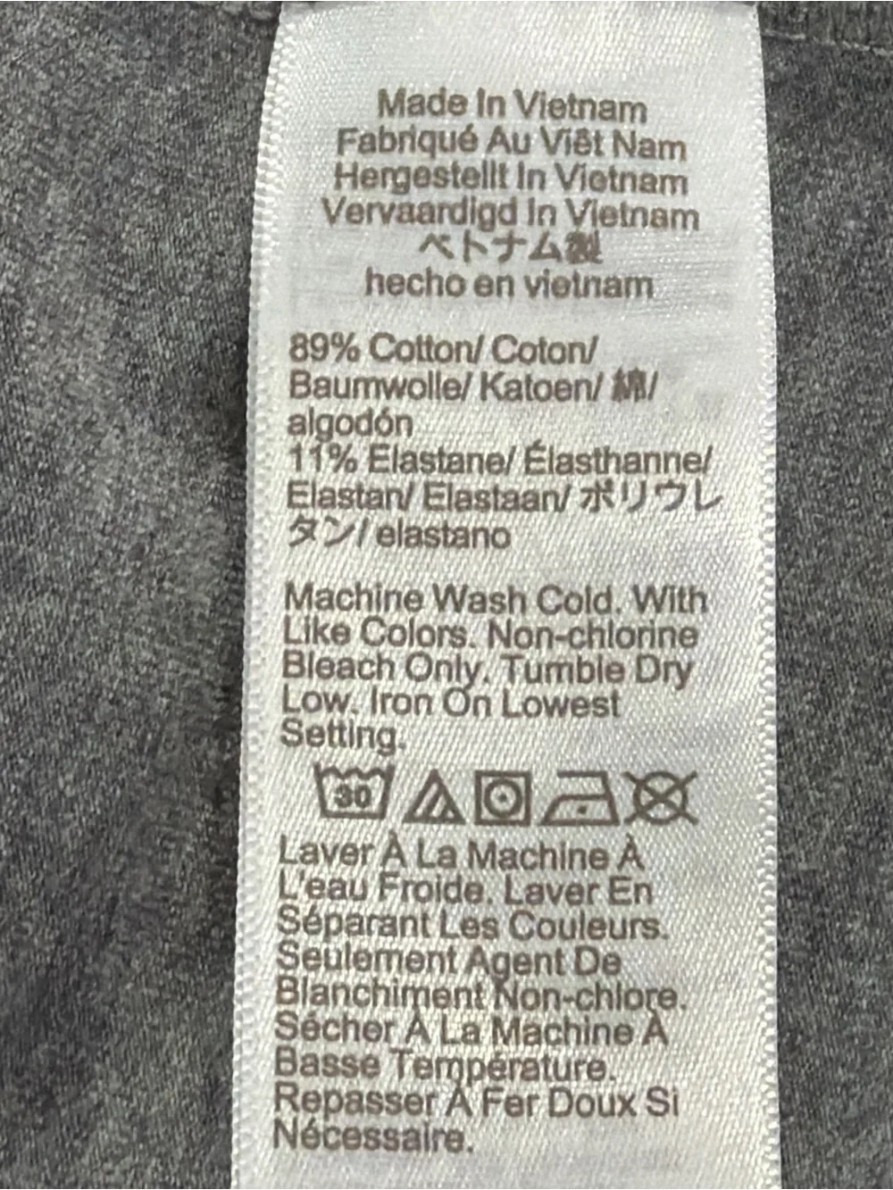 J. Crew heather gray
